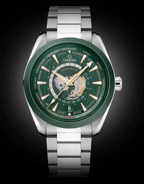 omega seamaster aqua terra worldtimer green|omega seamaster aqua terra price.